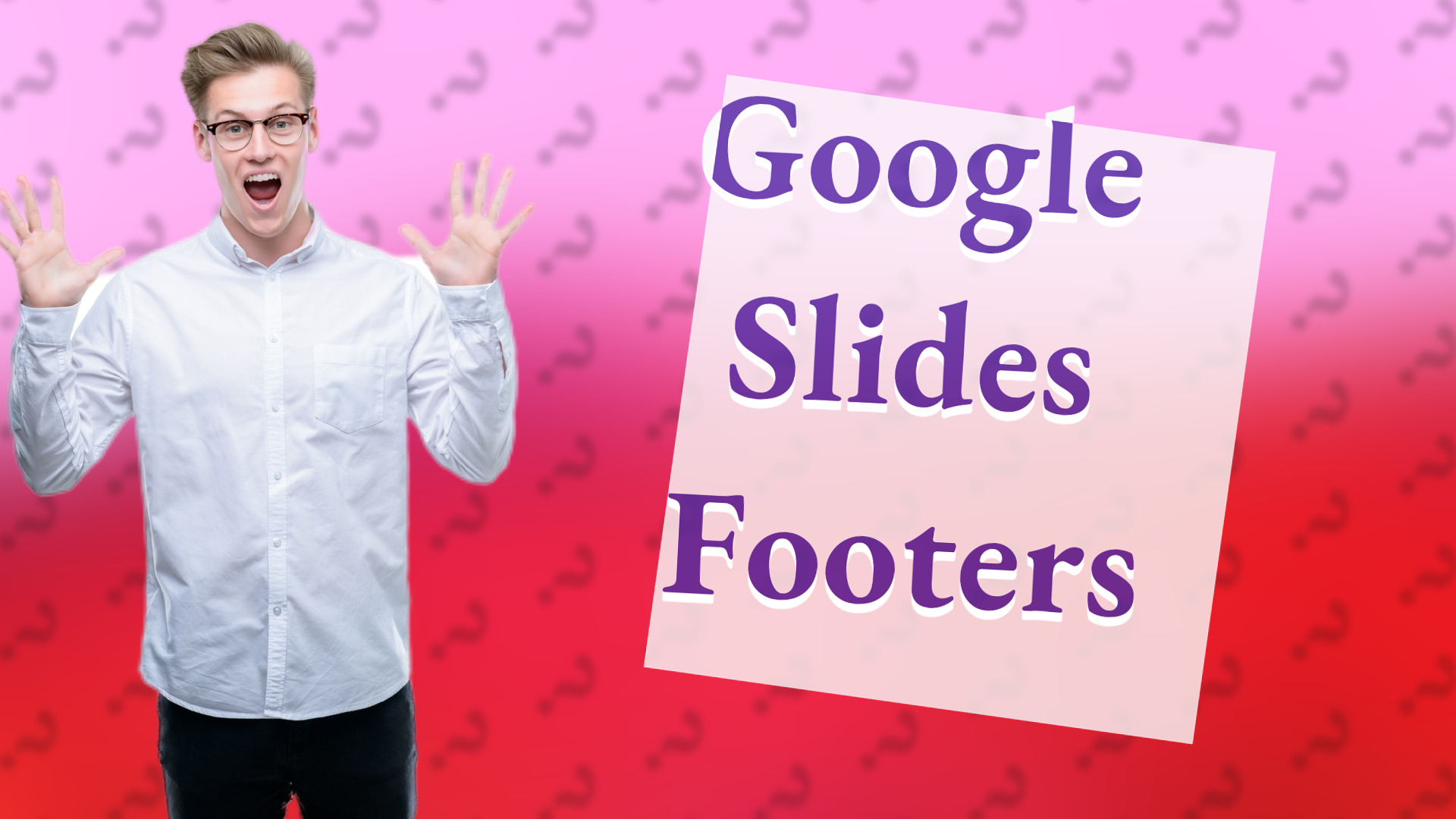 Google Slides Footers