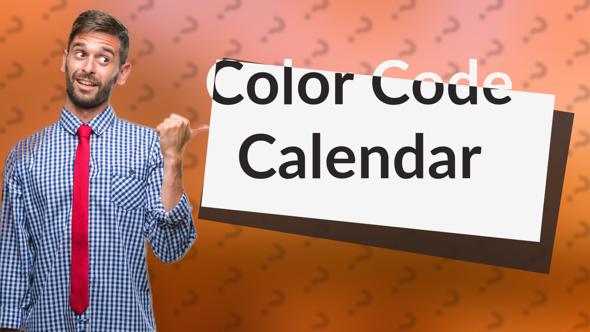Color Code Calendar