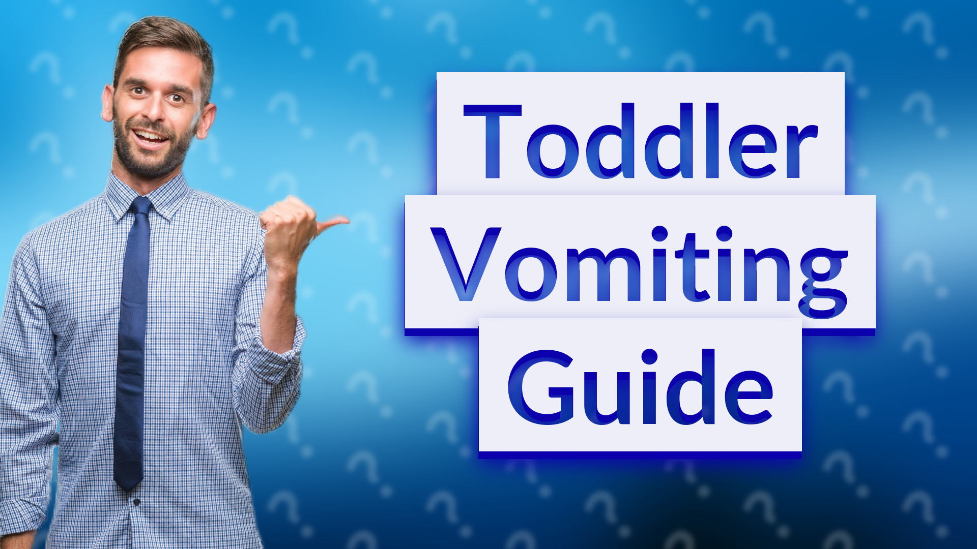Toddler Vomiting Guide