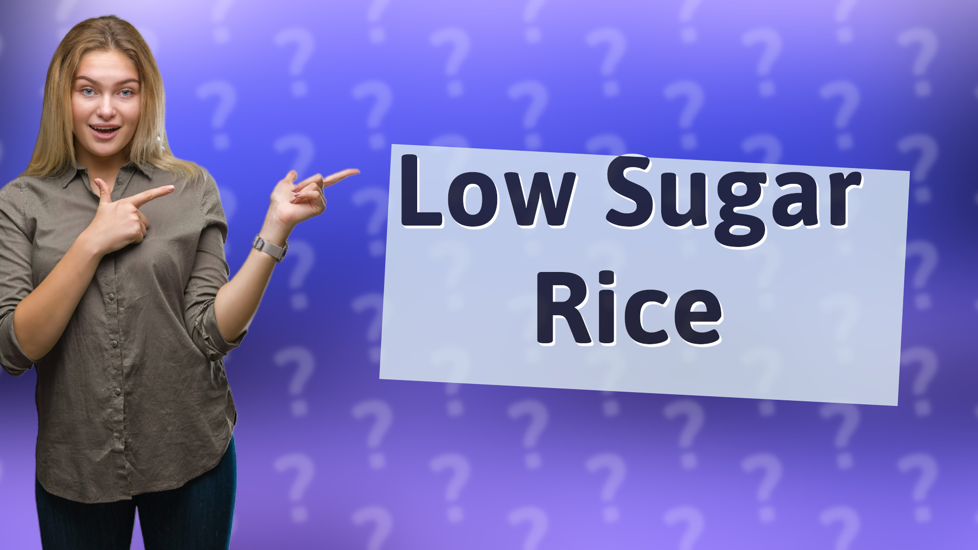 Low Sugar Rice