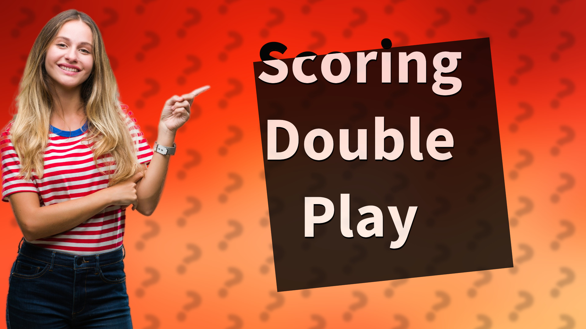 Scoring Double Play