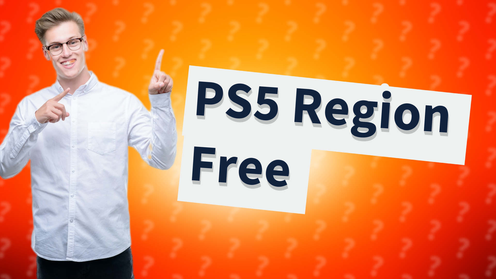 PS5 Region Free