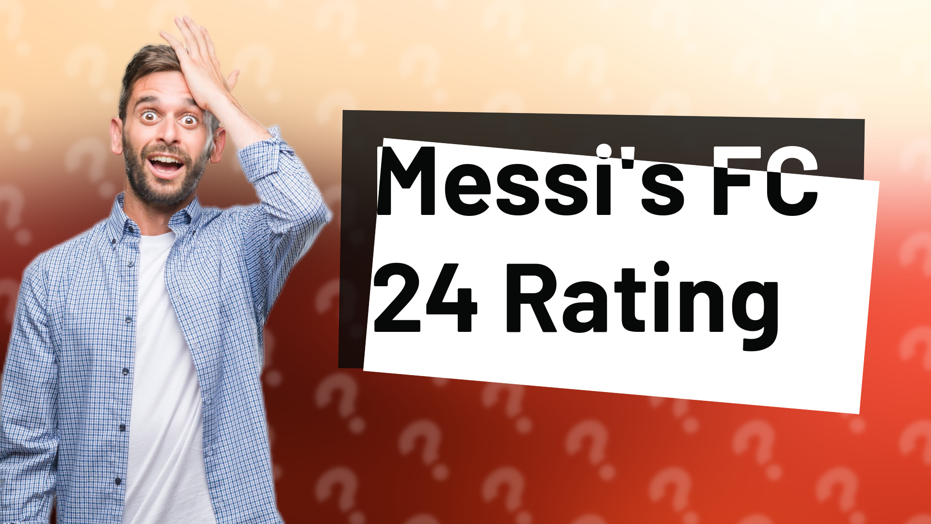 Messi's FC 24 Rating