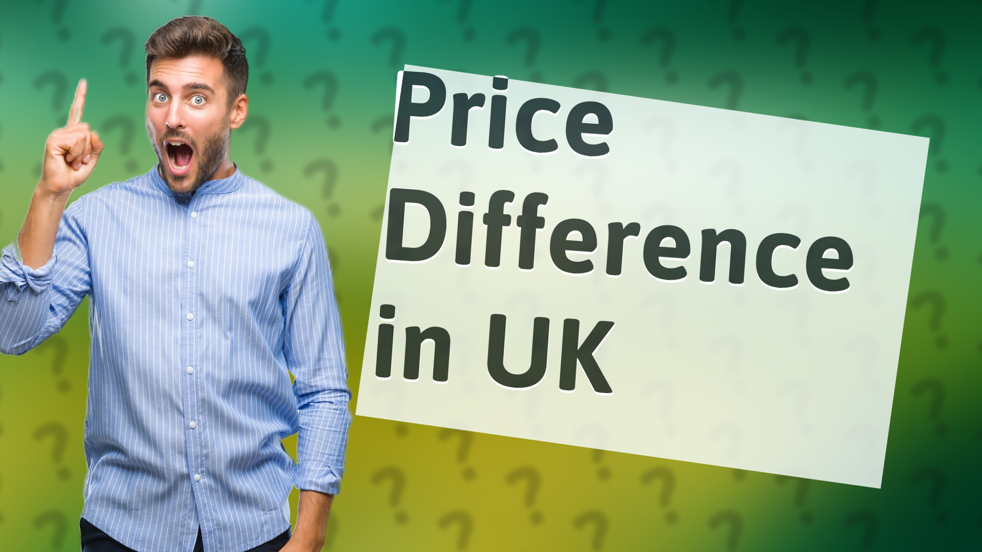 Price Difference in UK