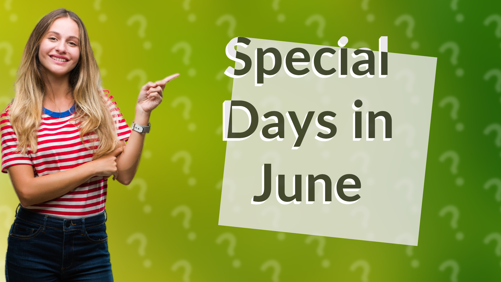 Special Days in June