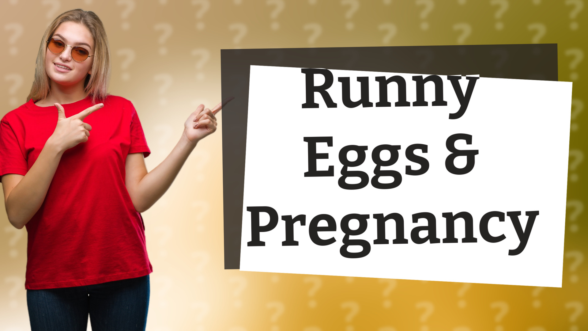 Runny Eggs & Pregnancy