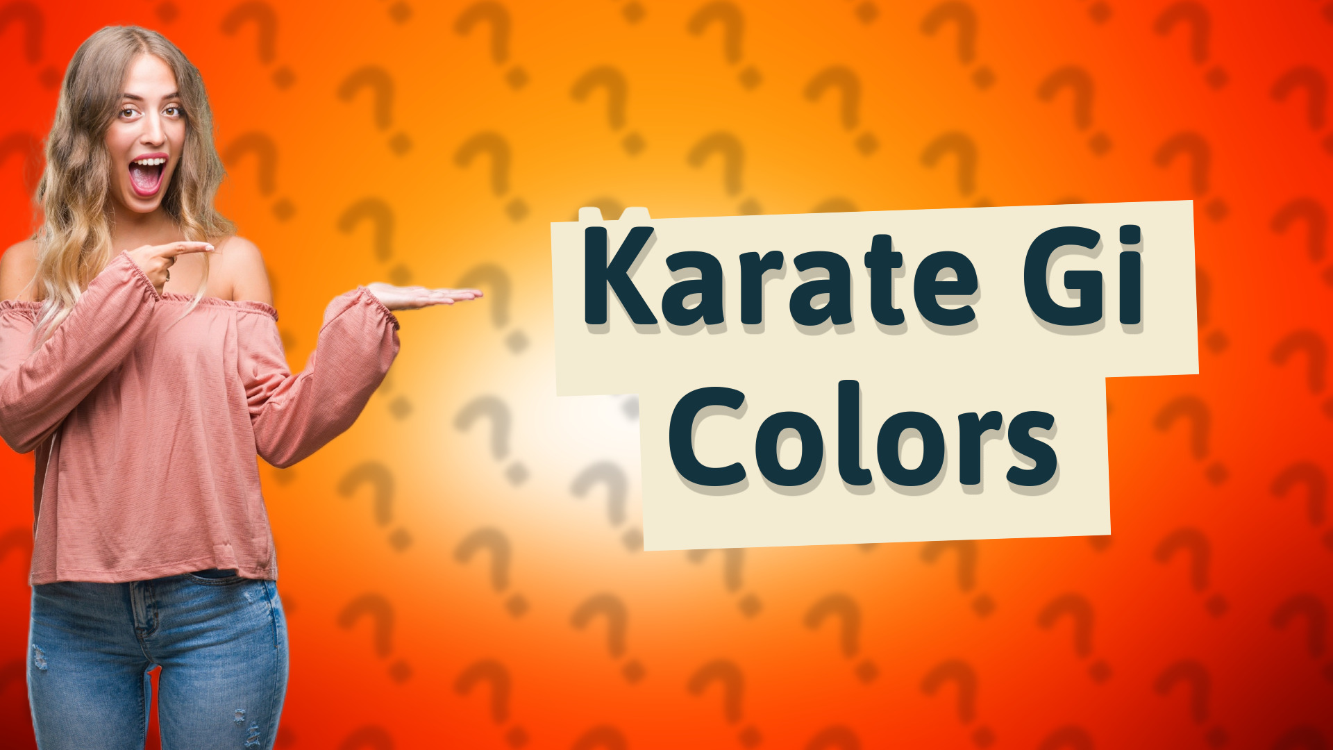 Karate Gi Colors