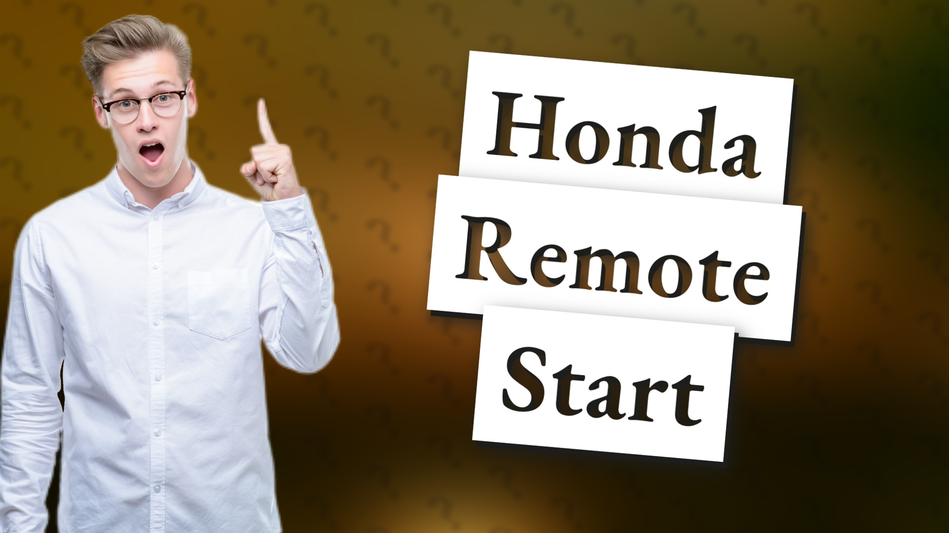 Honda Remote Start