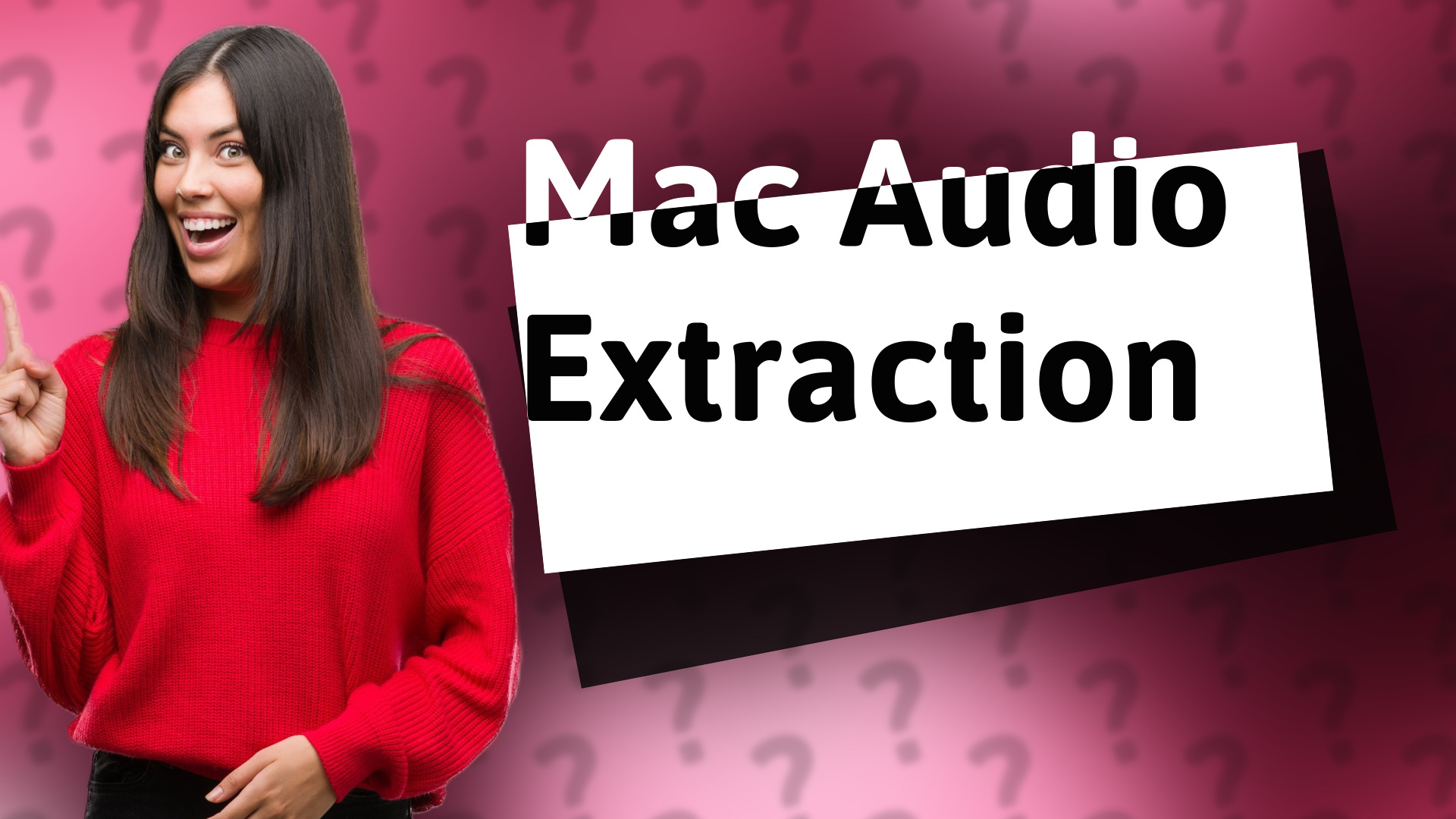 Mac Audio Extraction