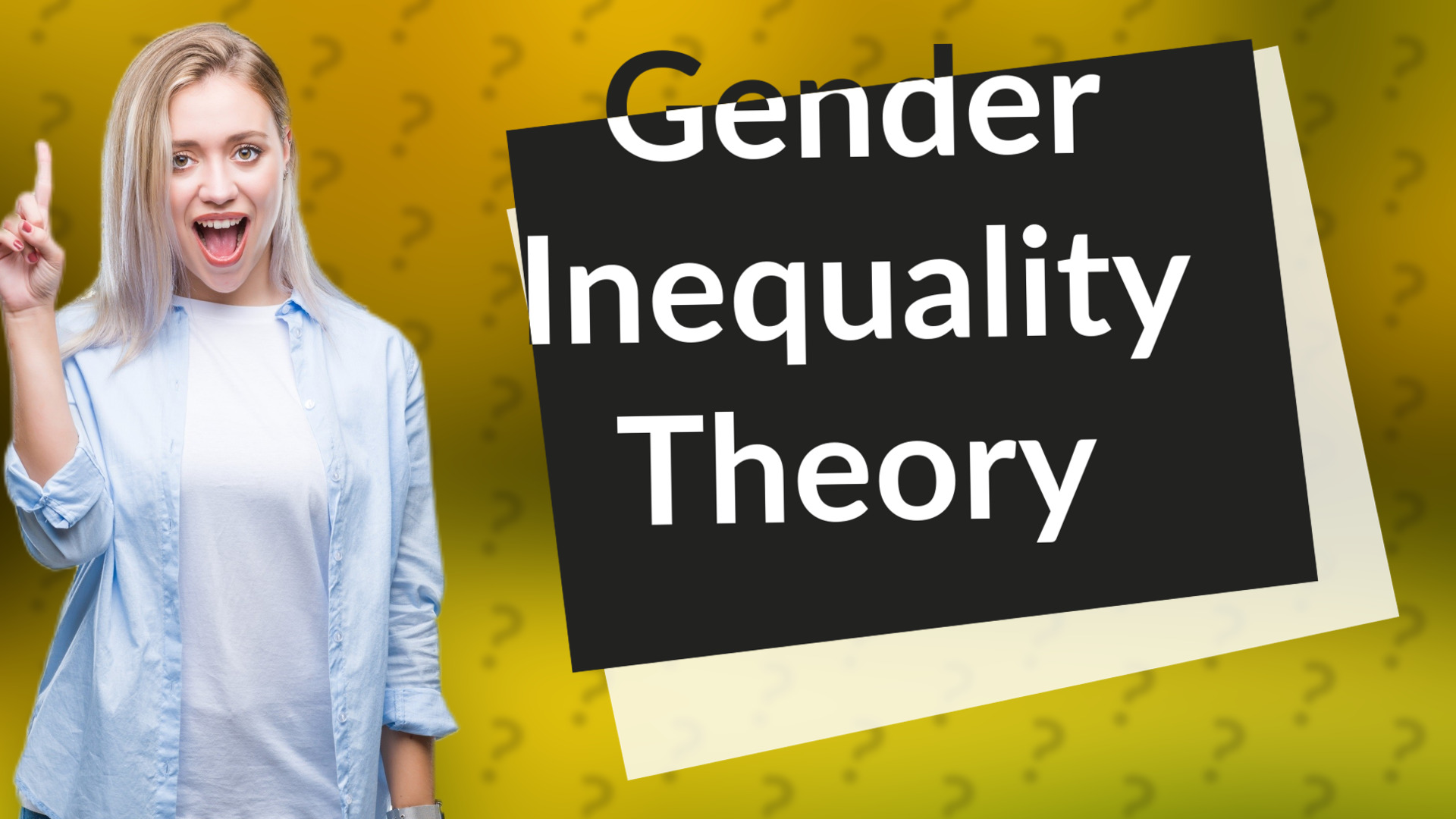 Gender Inequality Theory