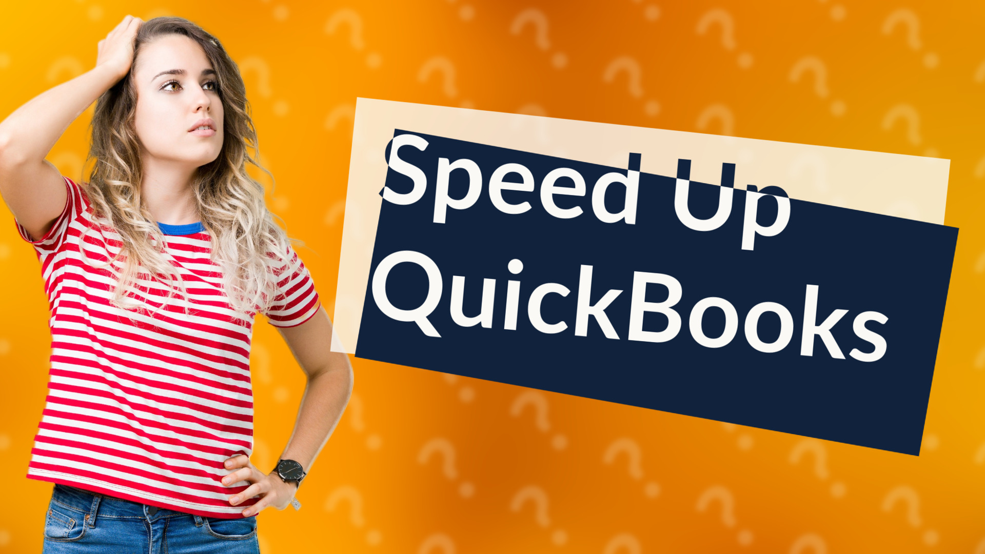 Speed Up QuickBooks