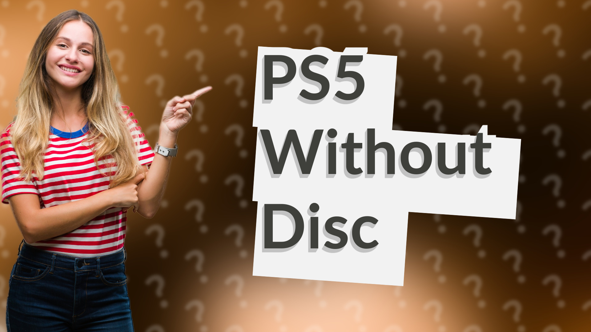 PS5 Without Disc