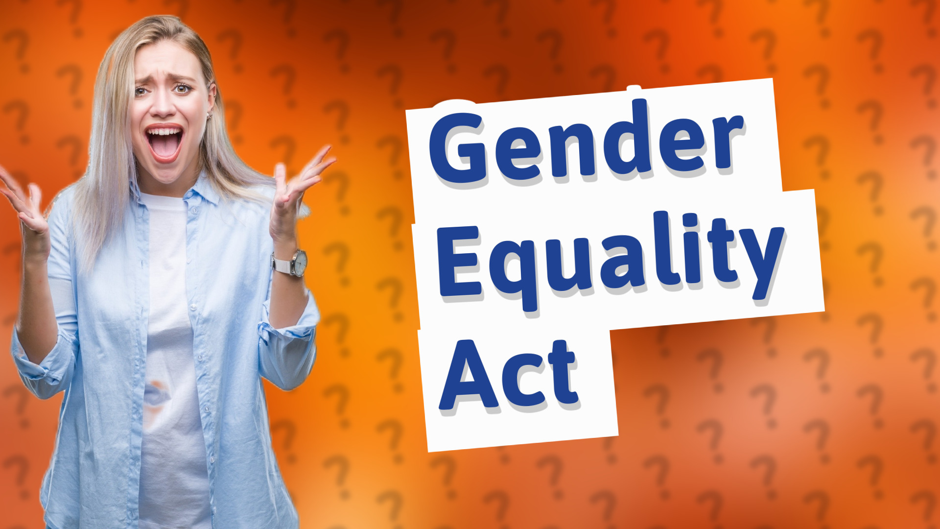 Gender Equality Act