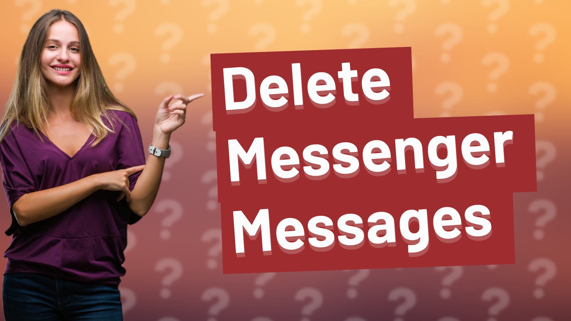 Delete Messenger Messages