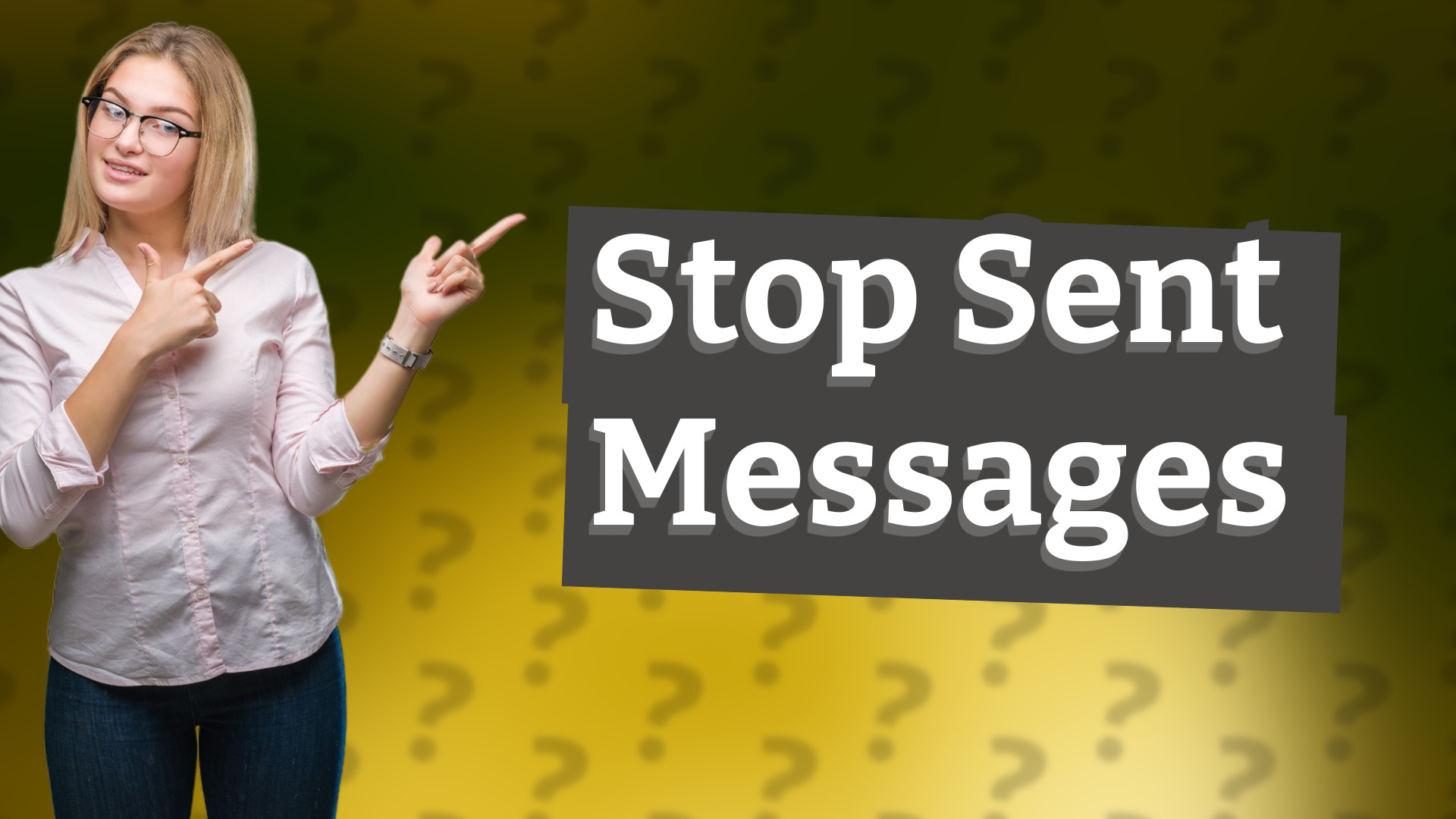 Stop Sent Messages