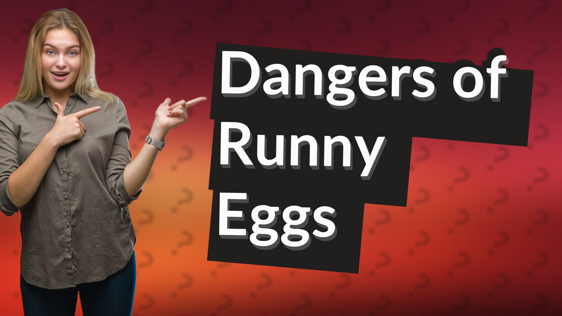 Dangers of Runny Eggs