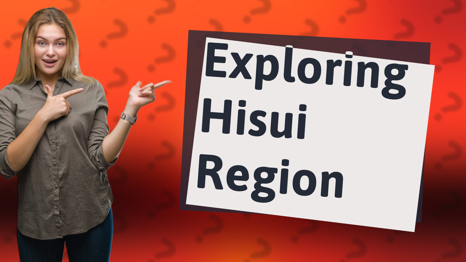 Exploring Hisui Region