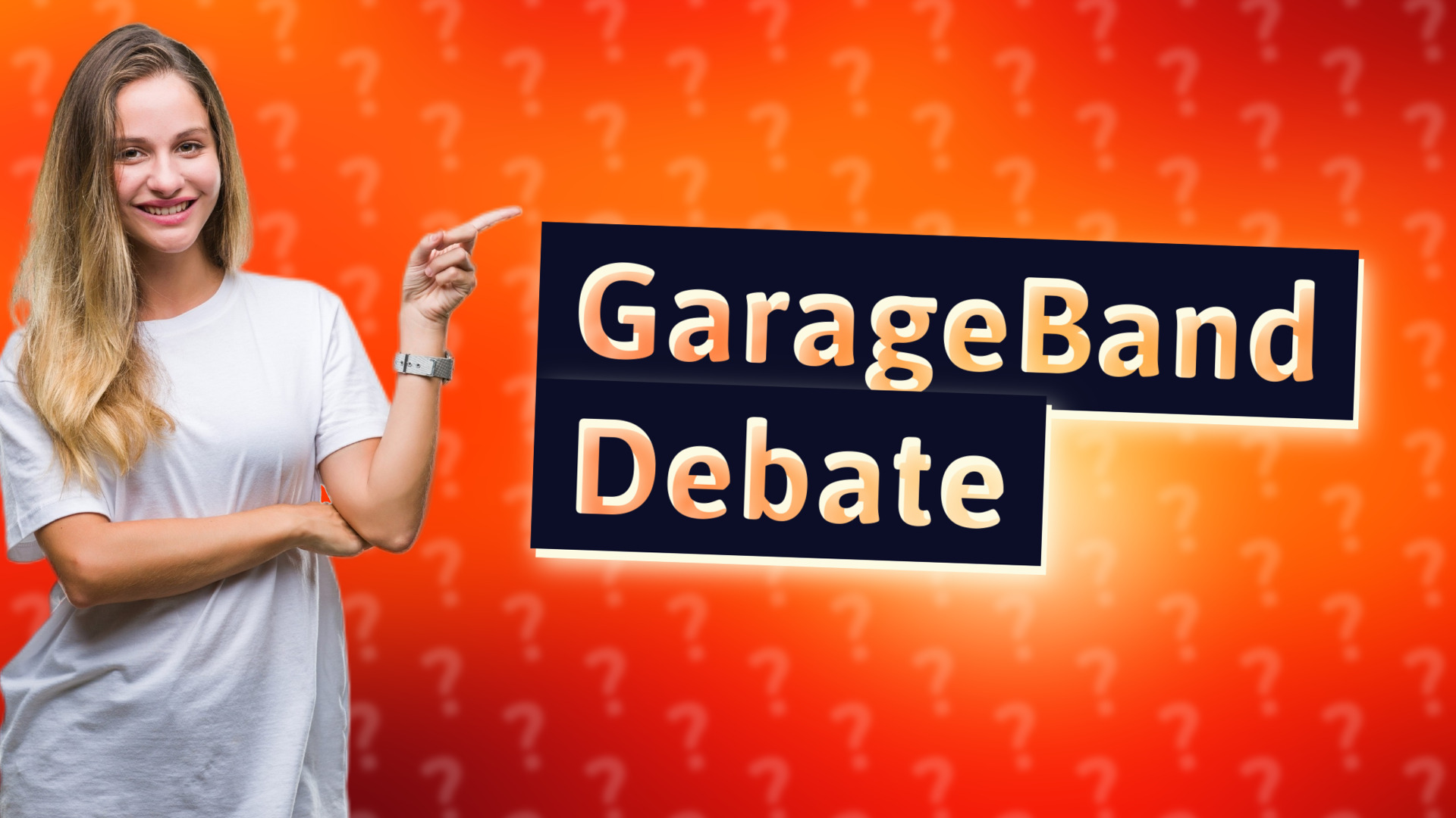 GarageBand Debate