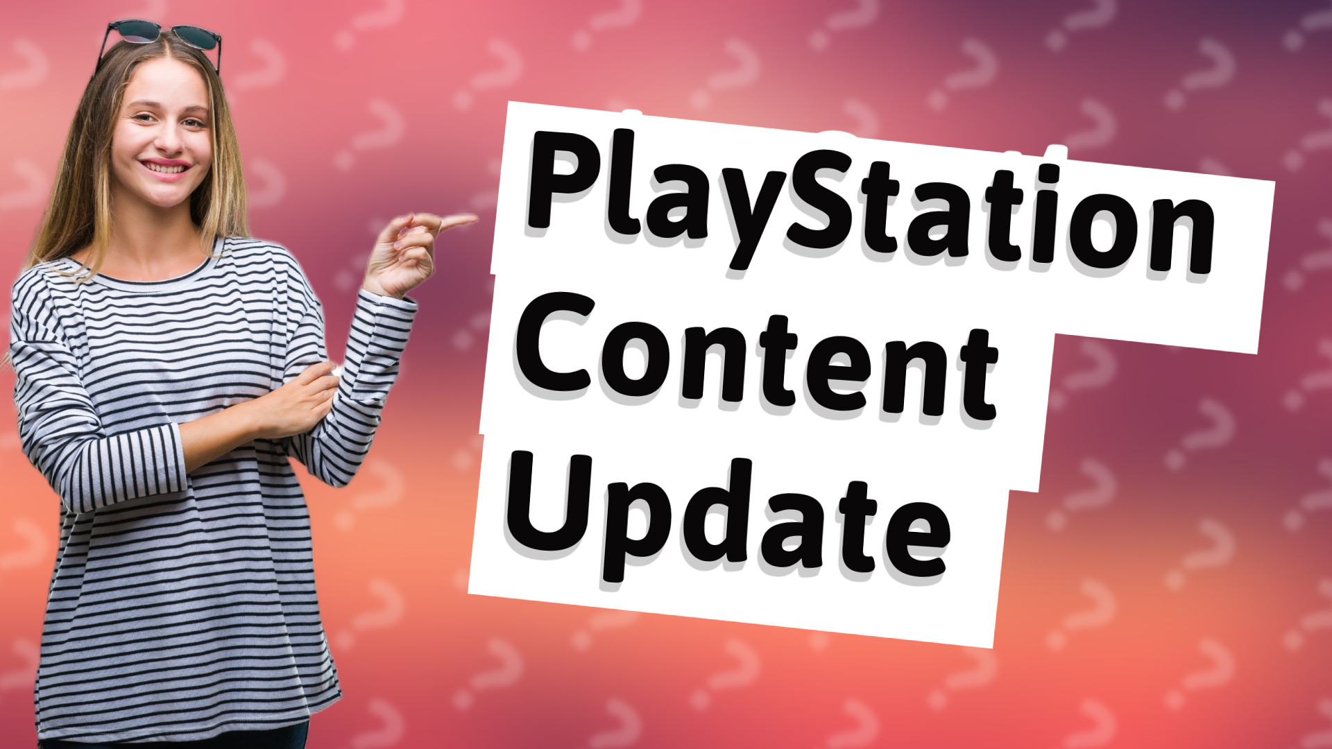 PlayStation Content Update