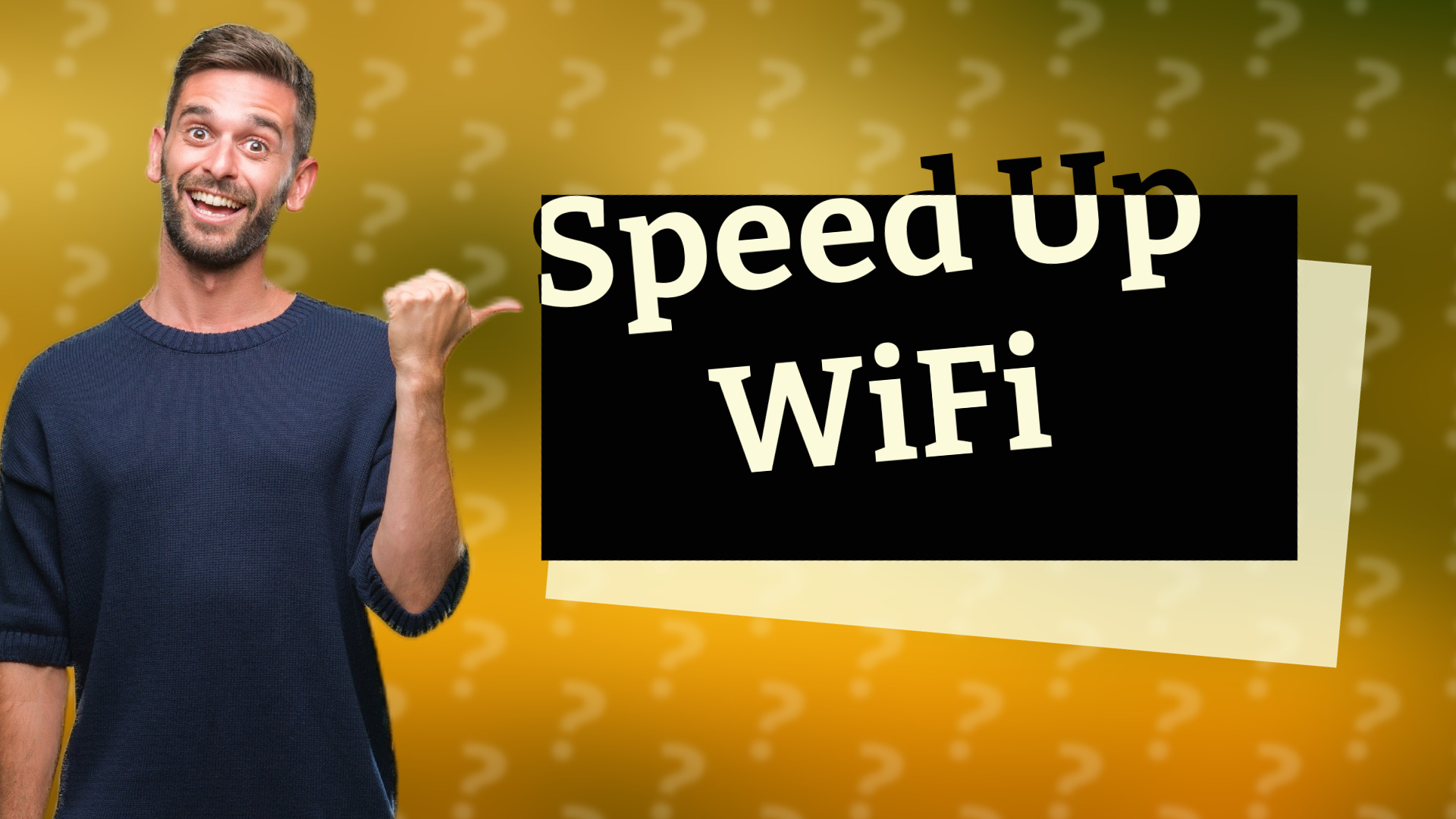 Speed Up WiFi