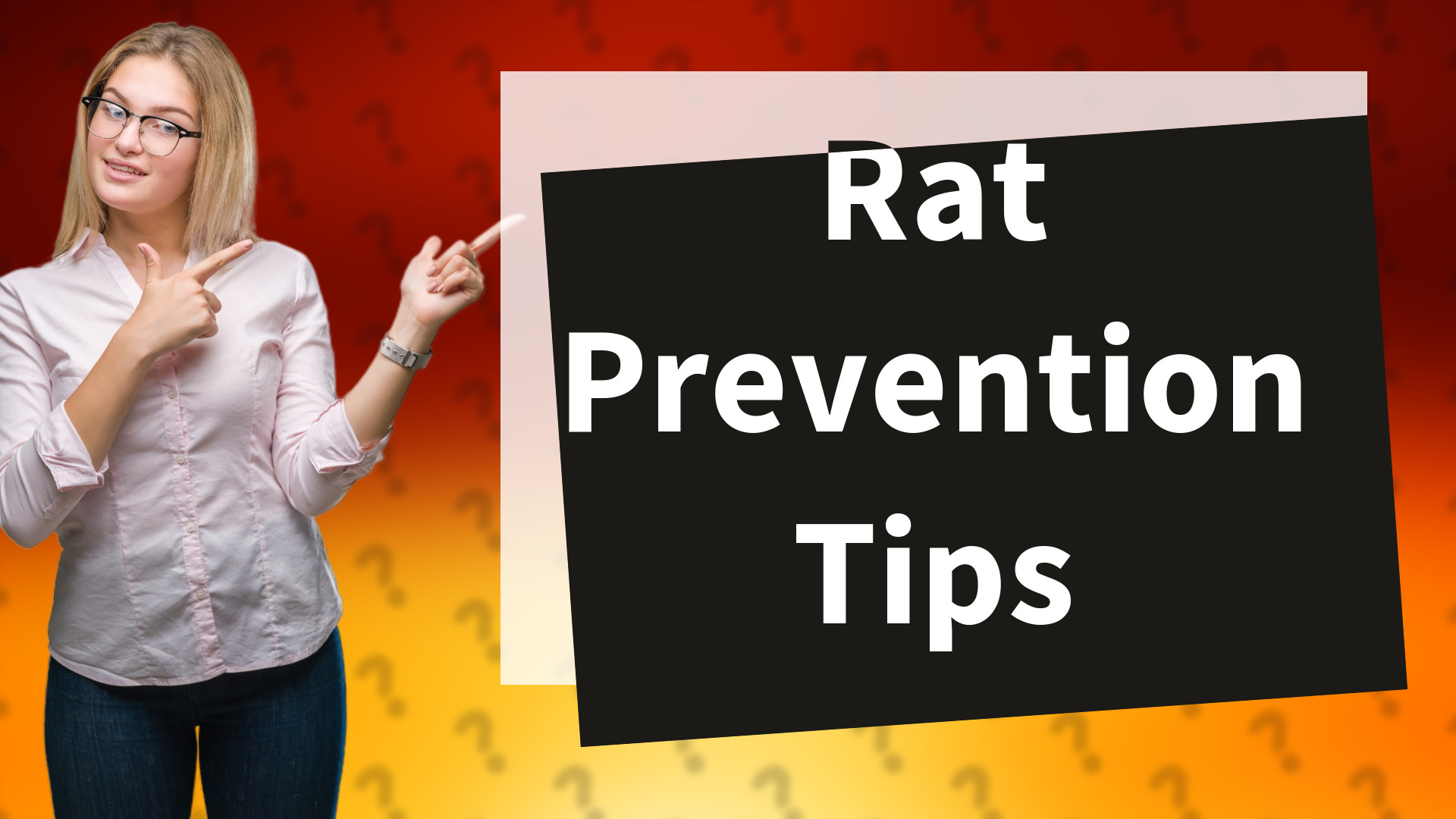 Rat Prevention Tips
