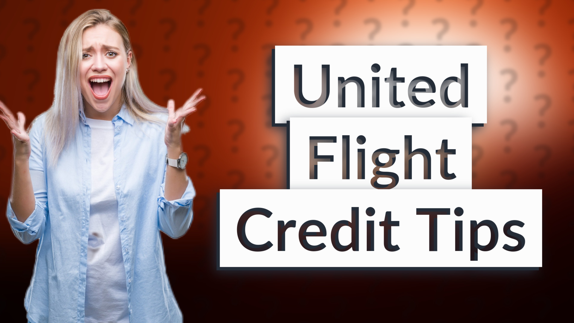 United Flight Credit Tips