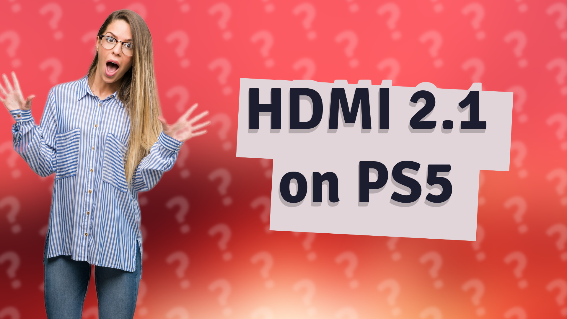 HDMI 2.1 on PS5