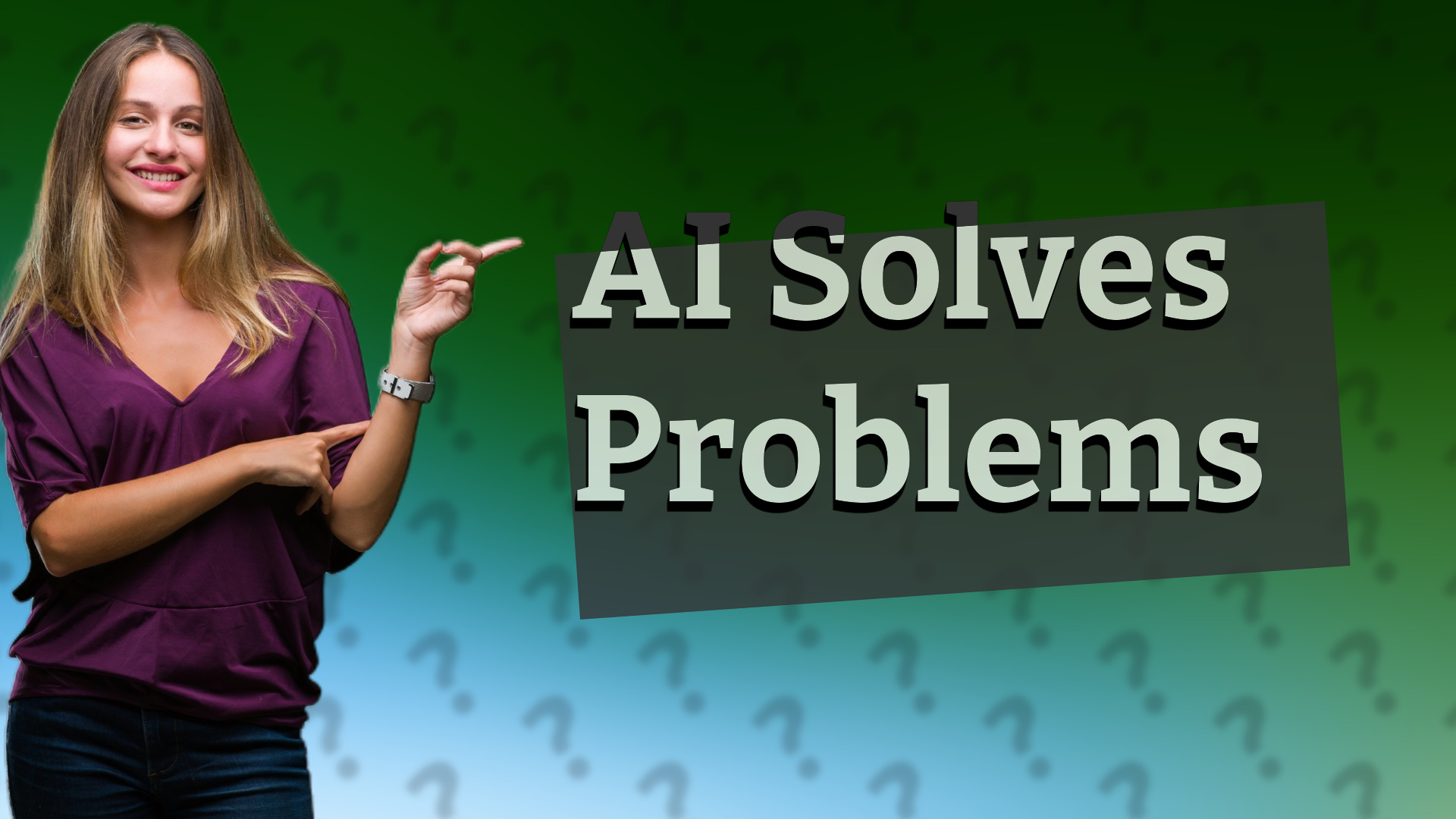 AI Solves Problems