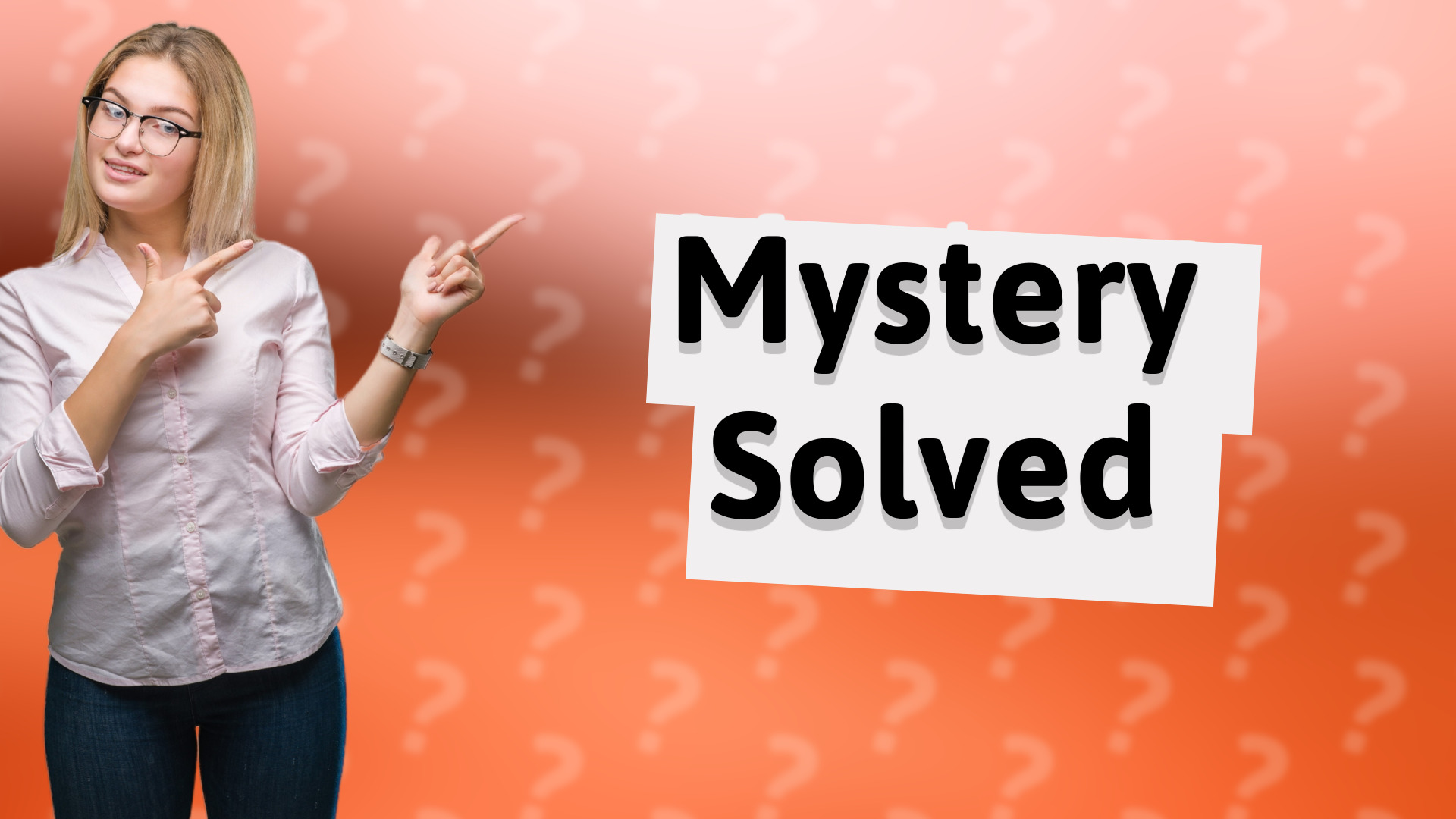 Mystery Solved