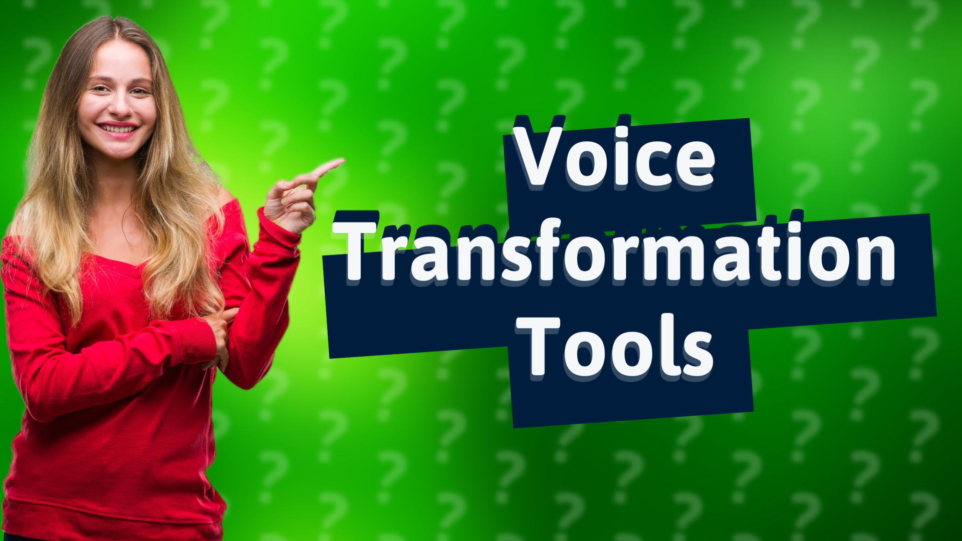 Voice Transformation Tools