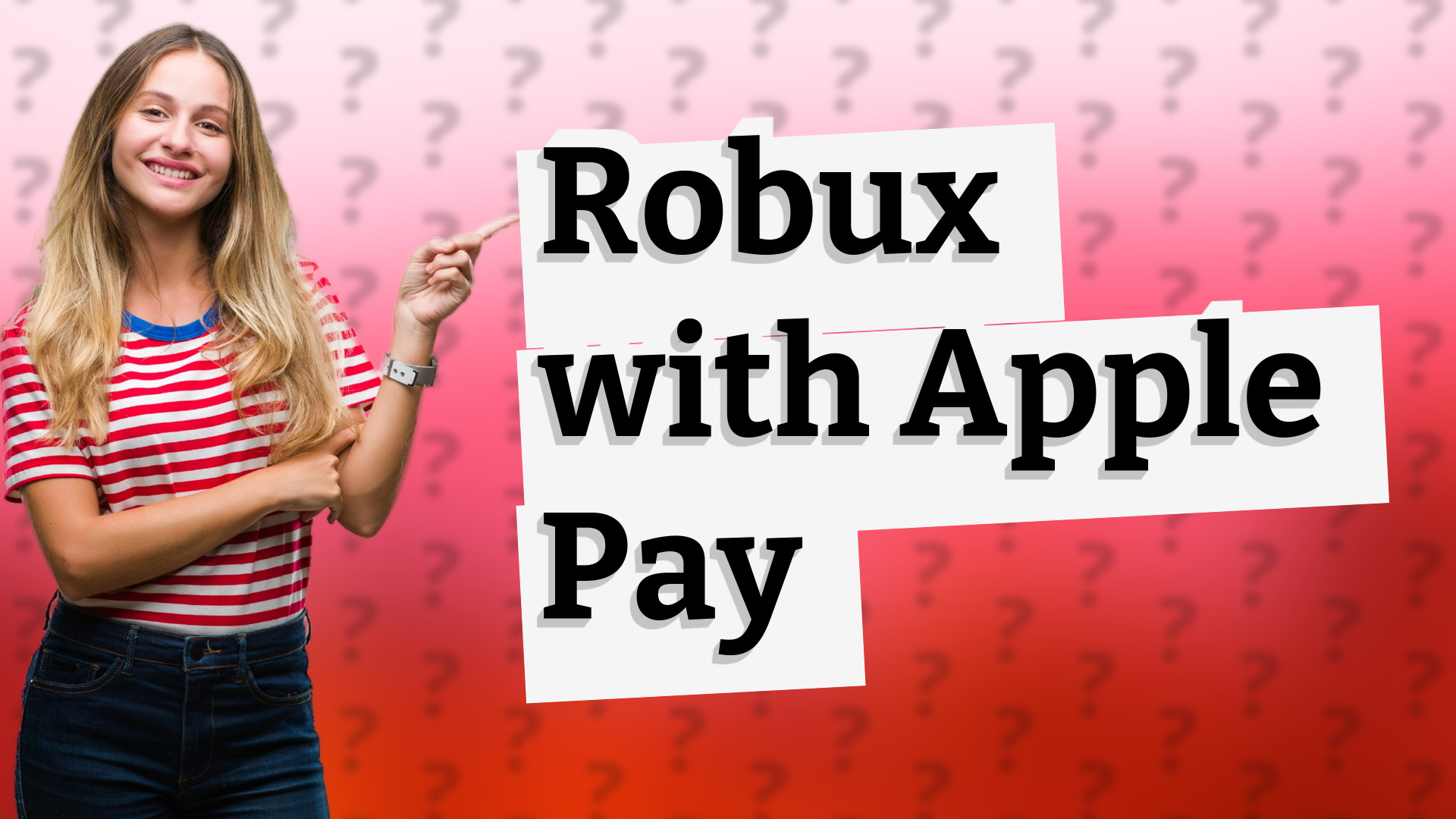 Robux with Apple Pay