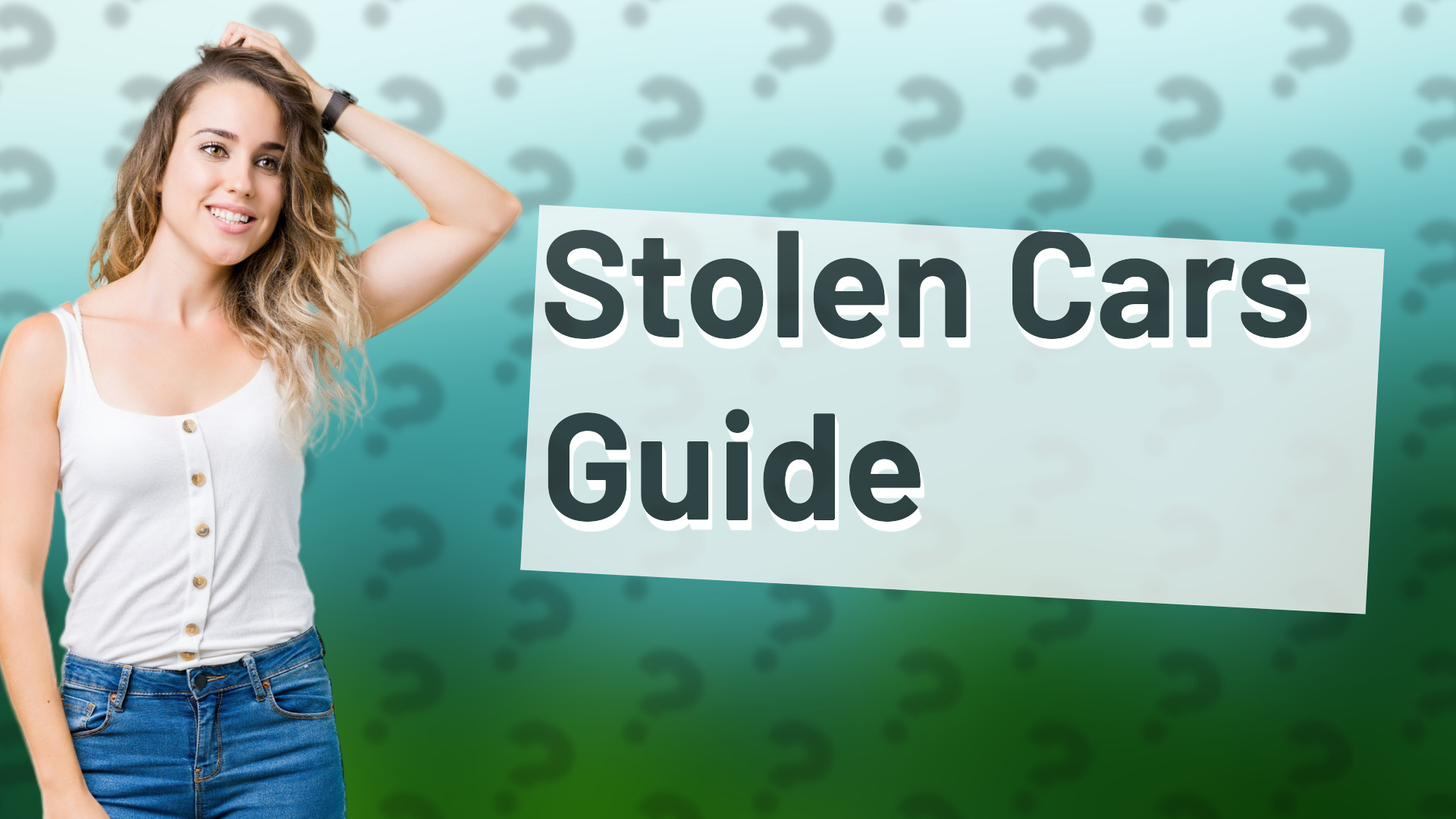Stolen Cars Guide