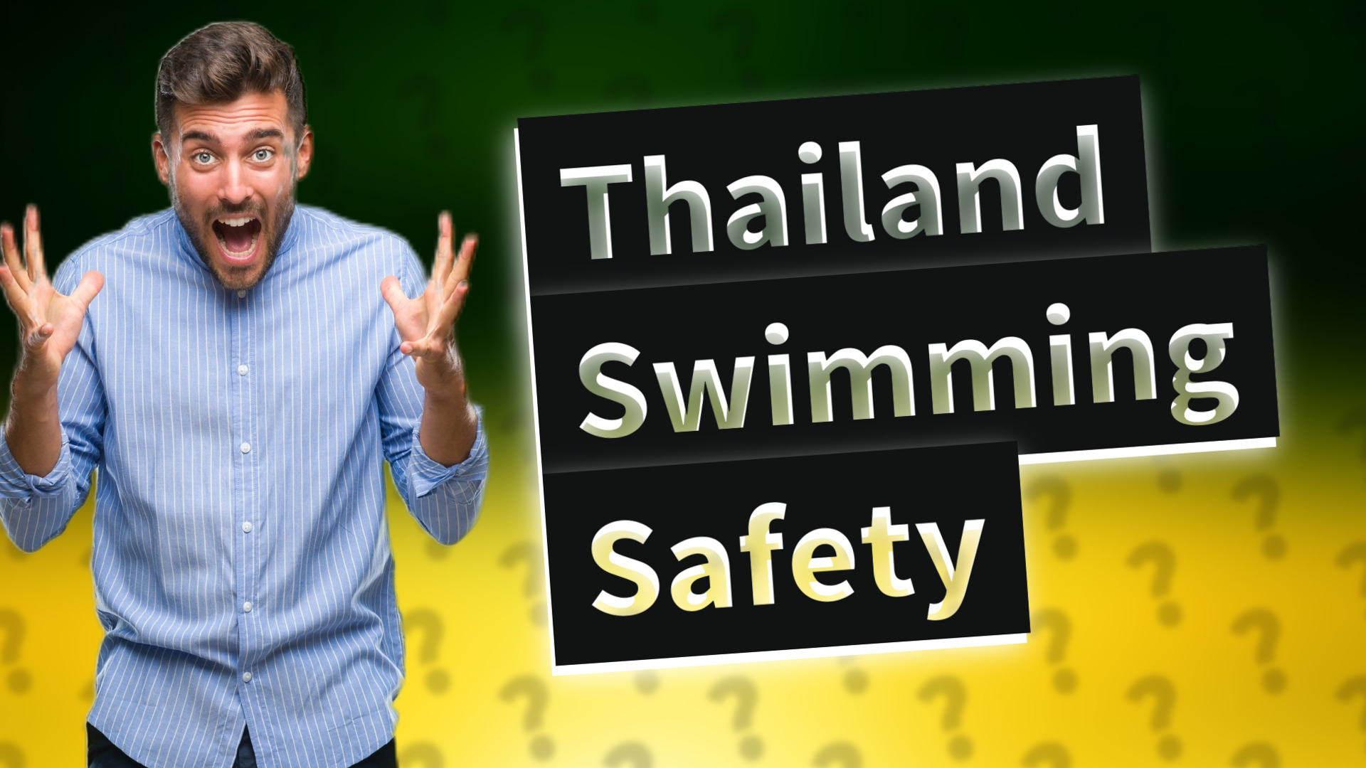 Thailand Swimming Safety