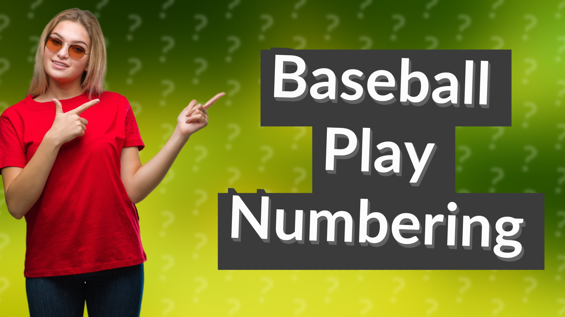 Baseball Play Numbering