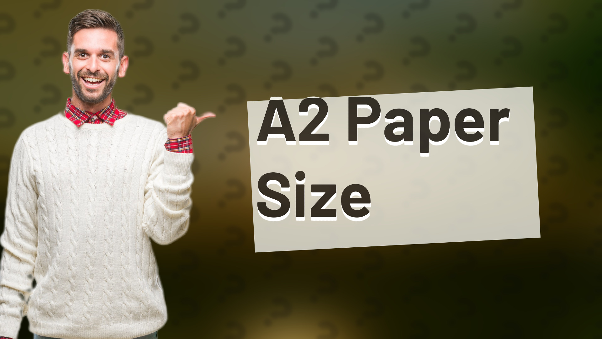 A2 Paper Size