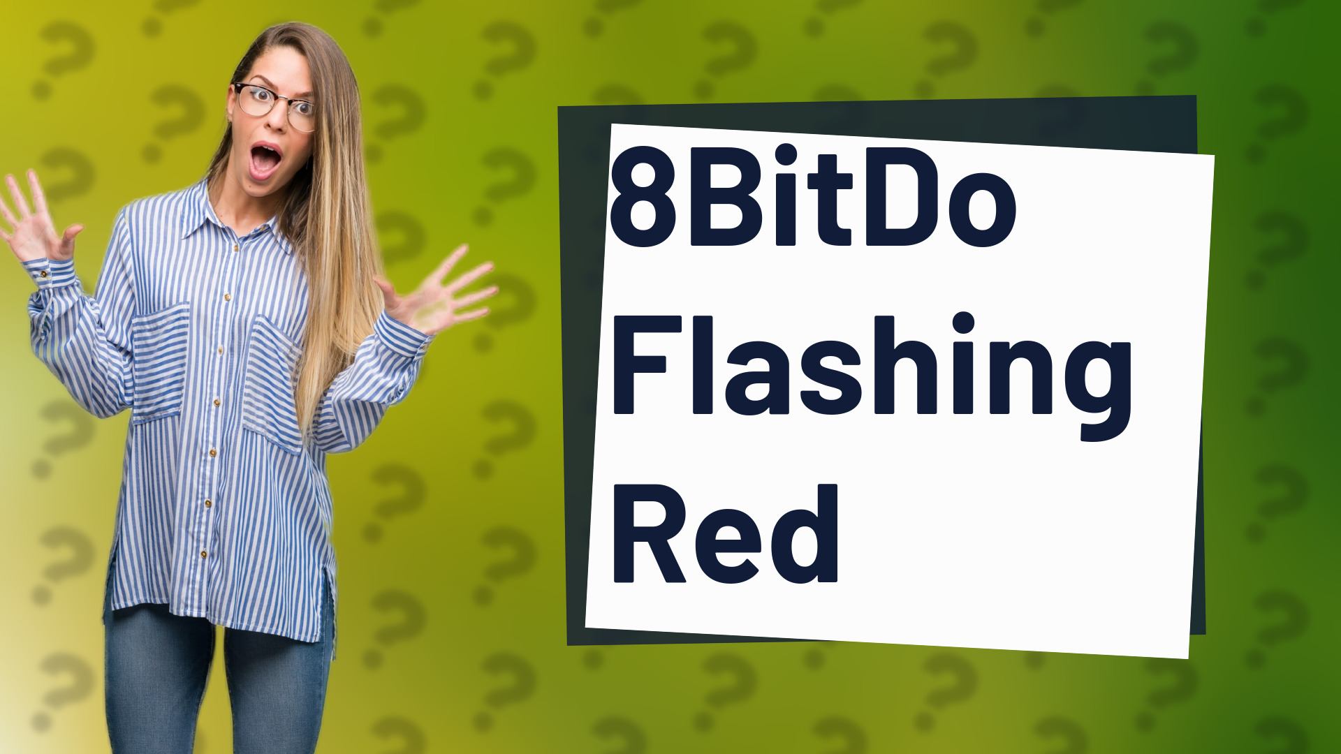 8BitDo Flashing Red