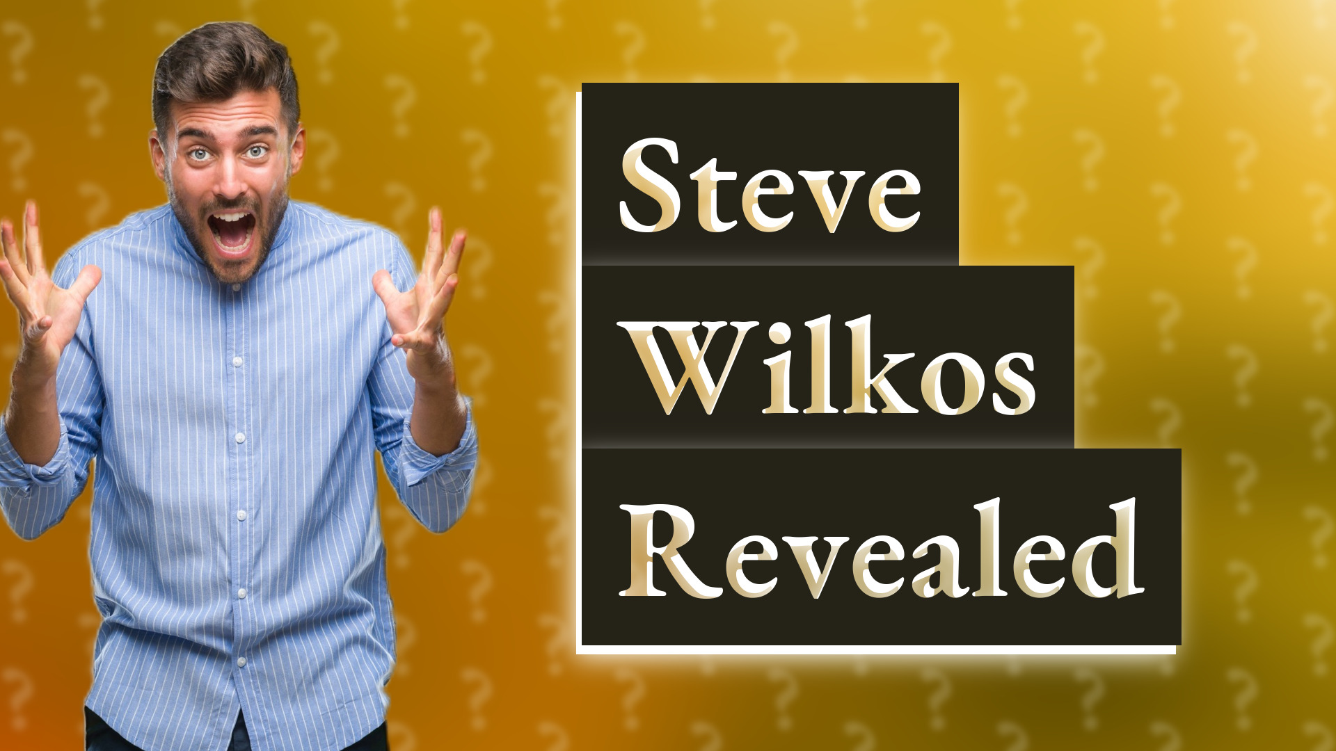 Steve Wilkos Revealed