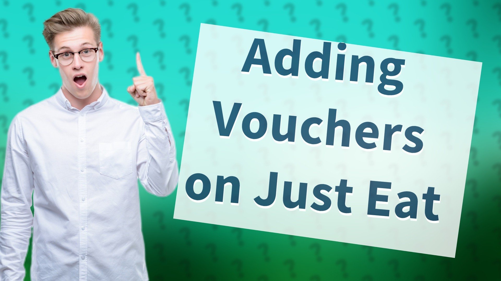Adding Vouchers on Just Eat
