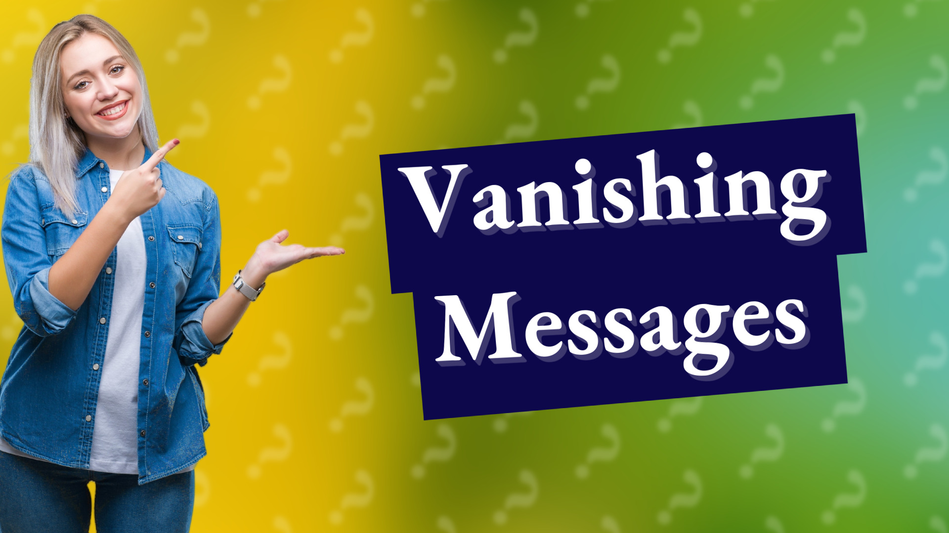 Vanishing Messages