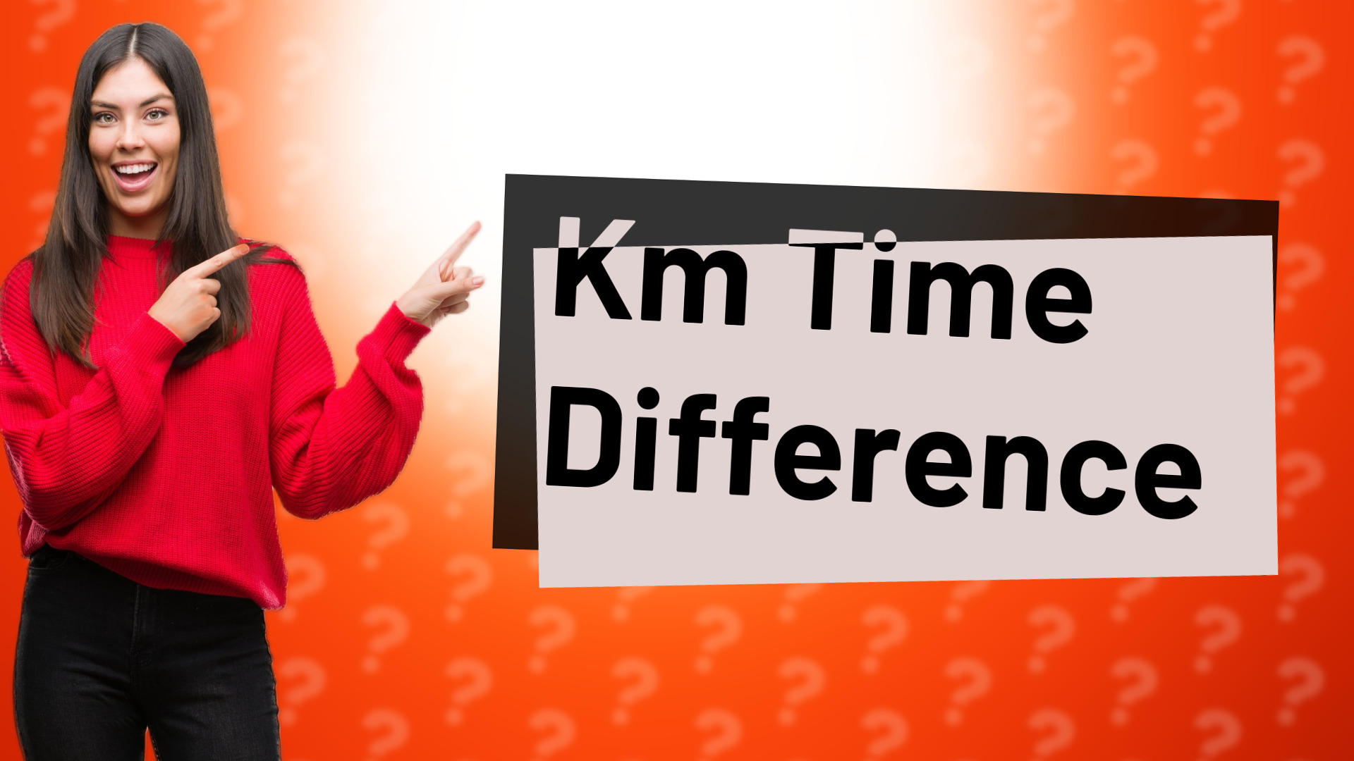 Km Time Difference