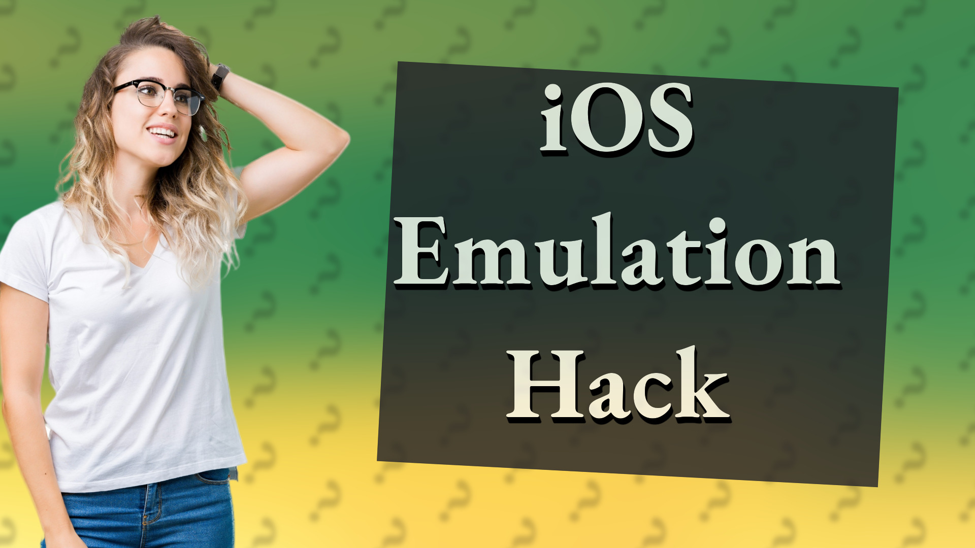 iOS Emulation Hack