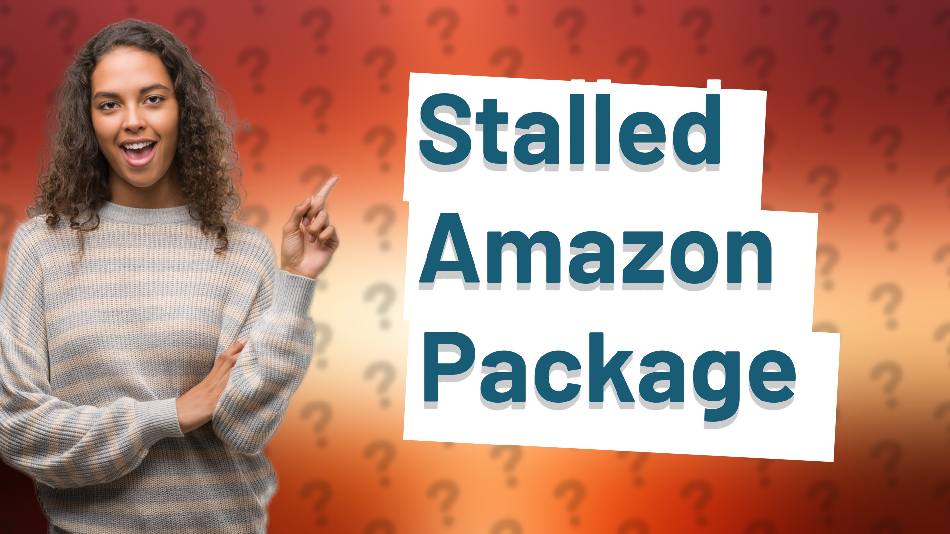 Stalled Amazon Package