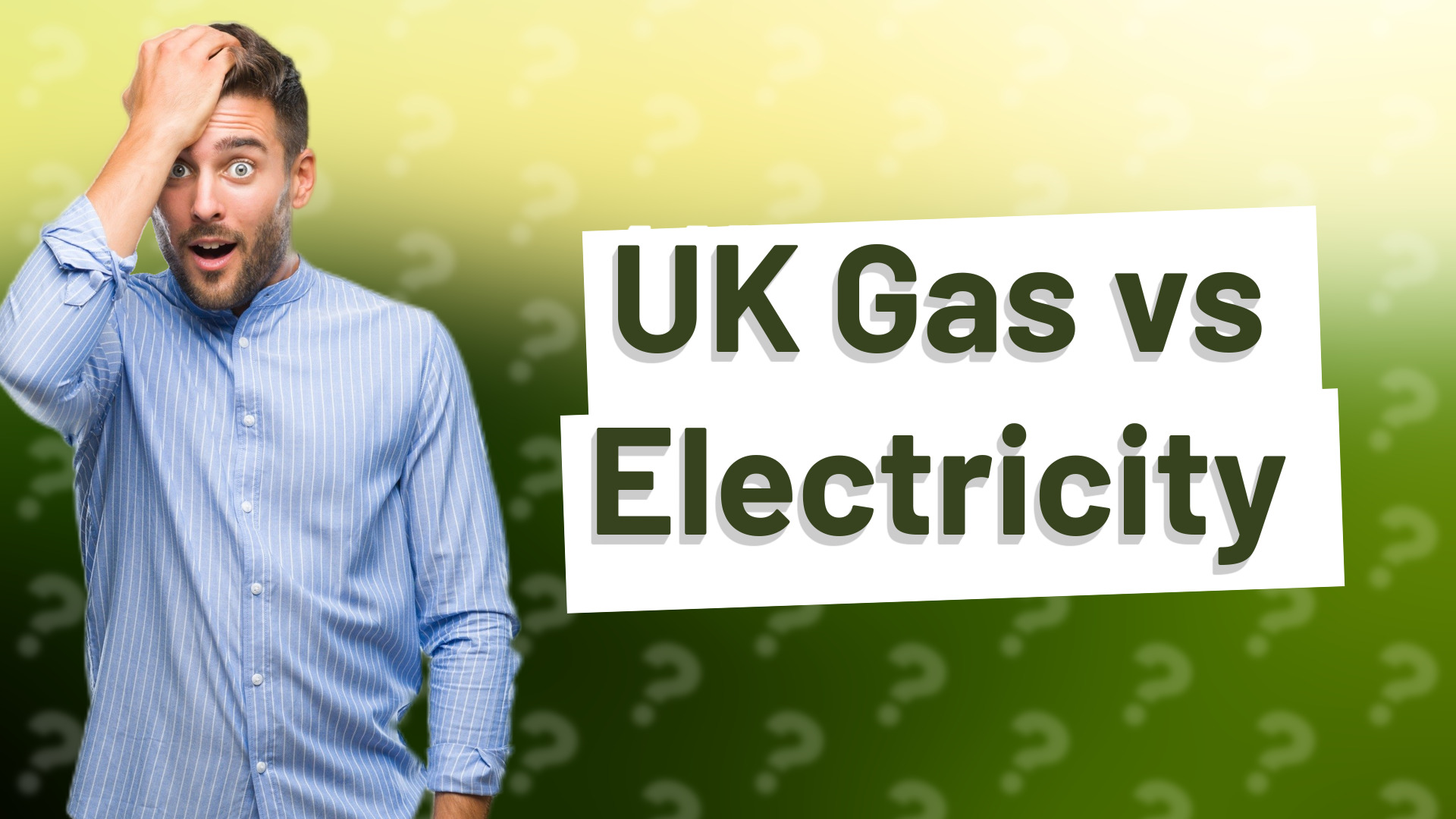 UK Gas vs Electricity