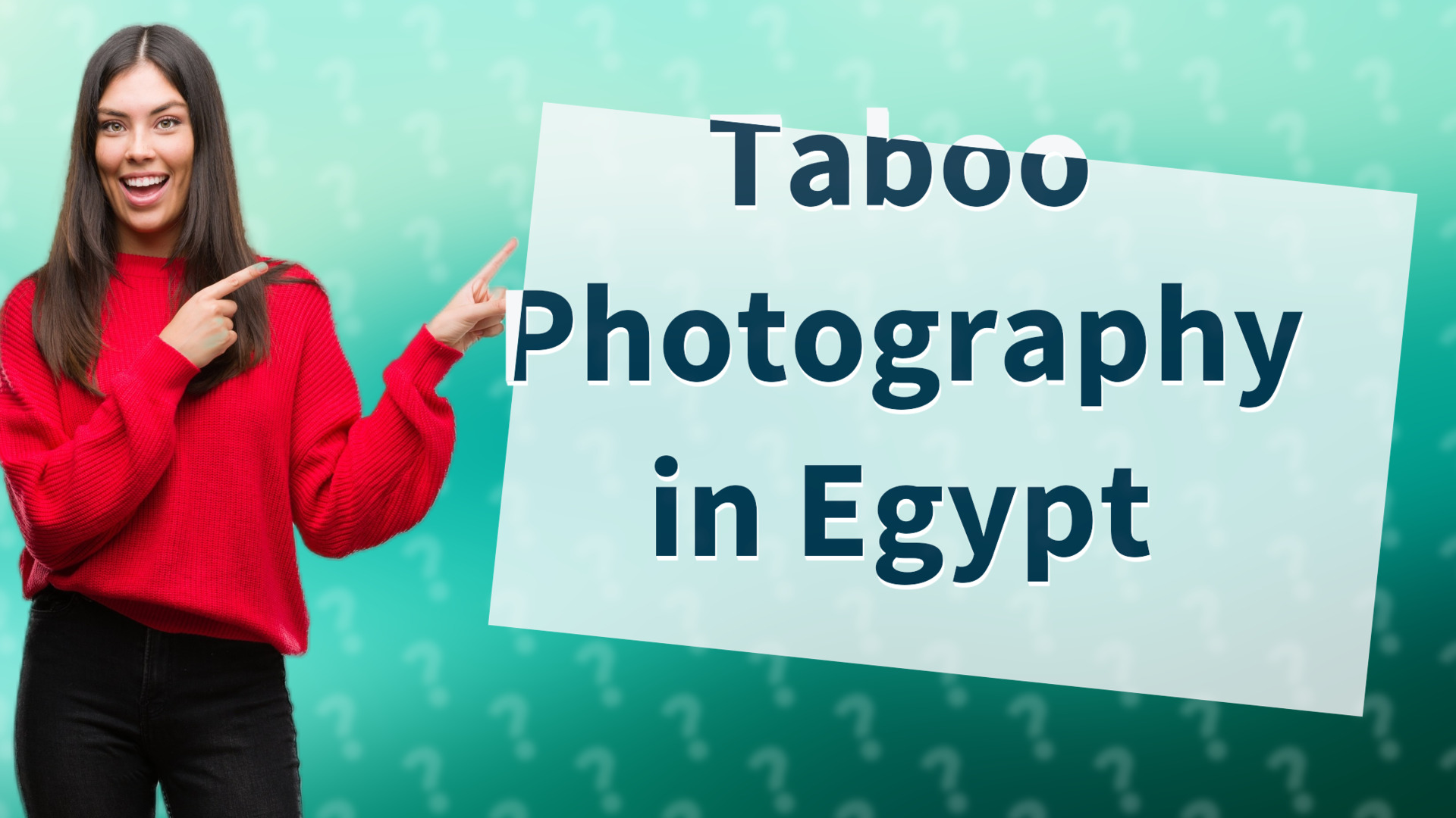 Taboo Photography in Egypt