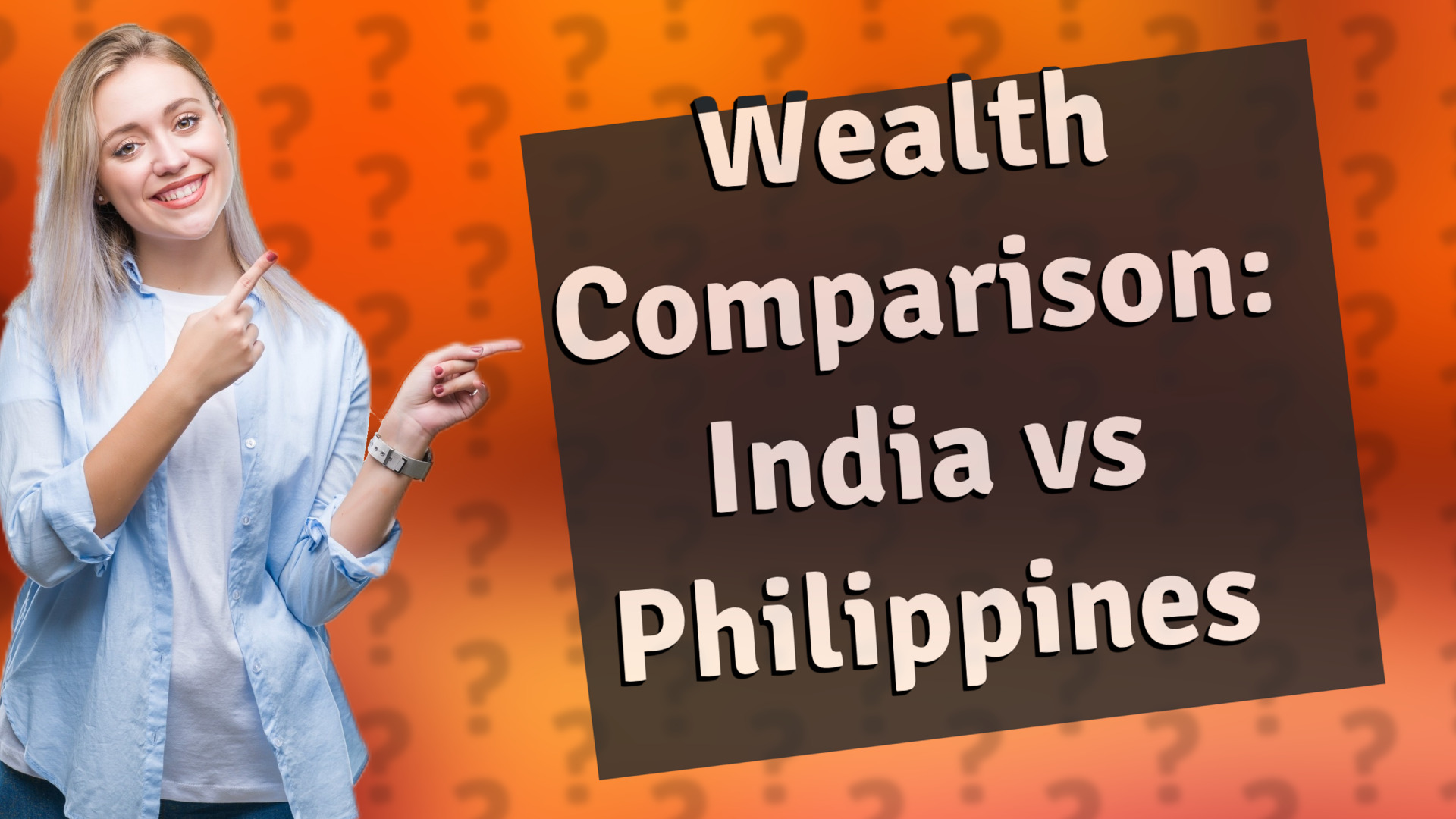 Wealth Comparison: India vs Philippines