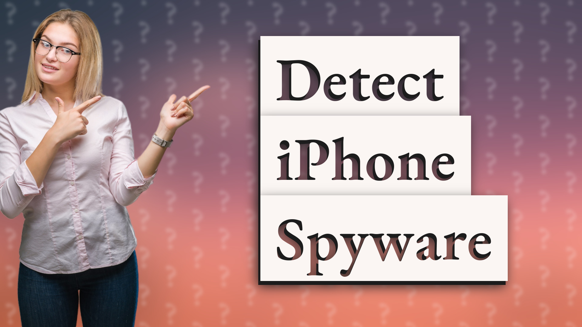 Detect iPhone Spyware