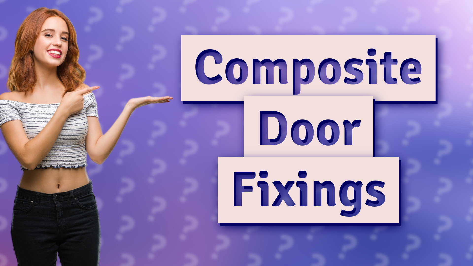 Composite Door Fixings