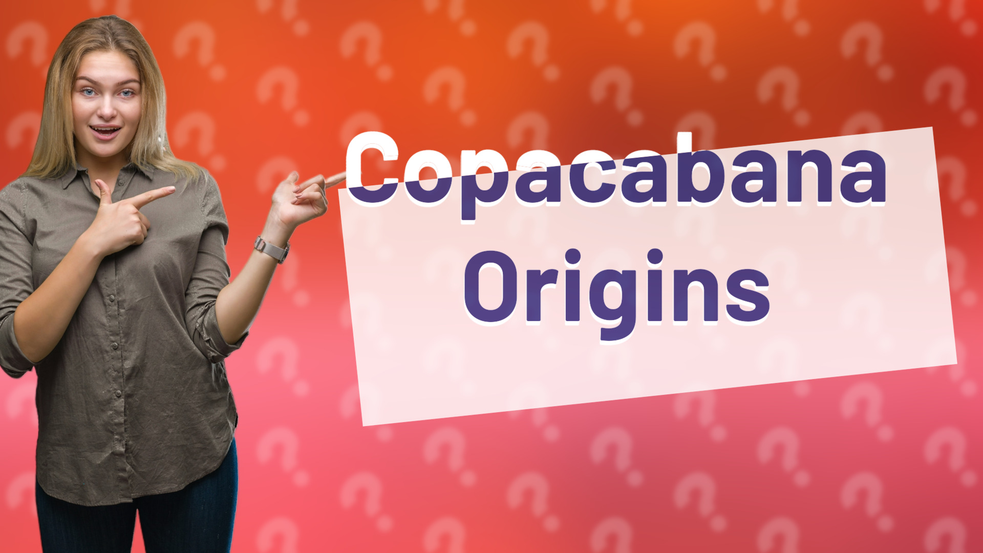 Copacabana Origins