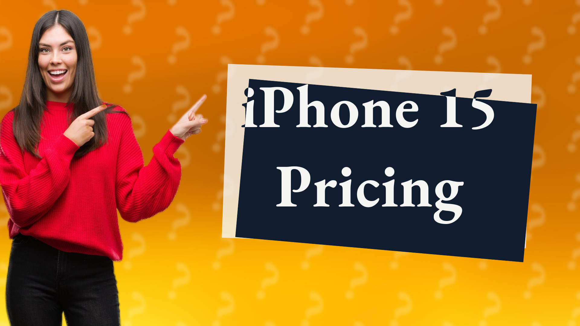 iPhone 15 Pricing