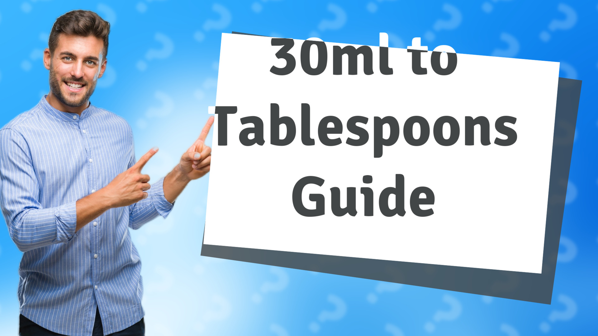 30ml to Tablespoons Guide